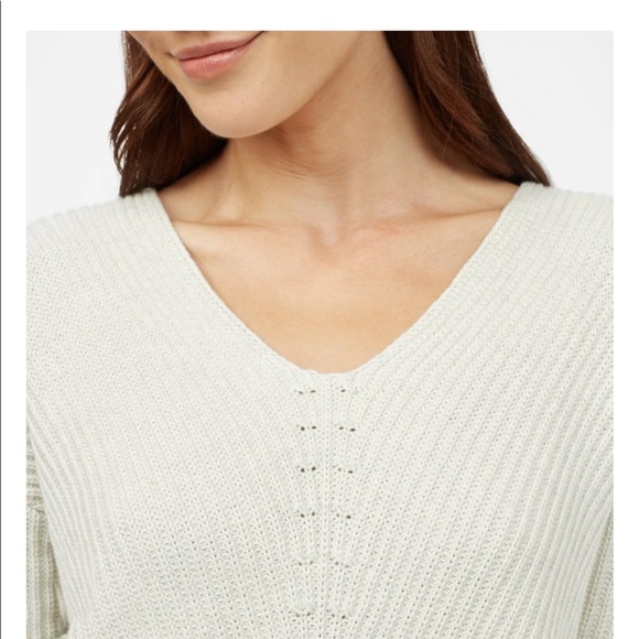 Tentree - Highline Cotton V-neck sweater - Medium - Picture 9 of 11